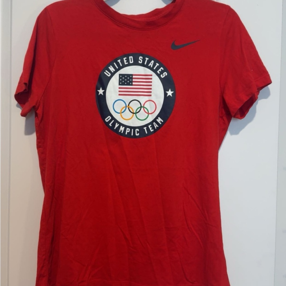 Nike Red United States Olympic Team Tee